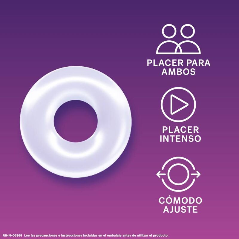Comprar DUREX Anillo De Placer – Estimulador Con Diseño Innovador Para Mayor Comodidad-Noxtic