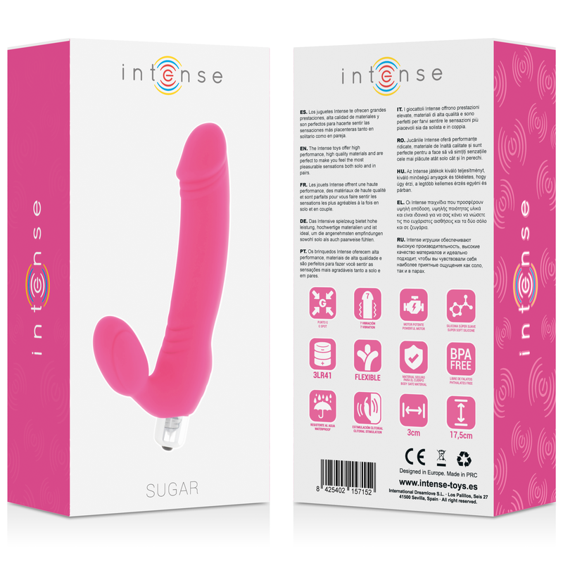 Comprar INTENSE Sugar Seven Velocidades Fucsia – Juguete Erótico De Silicona Con Diseño Versátil-Noxtic
