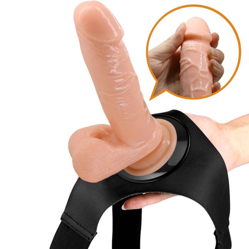 Comprar Pretty Love Arnés Universal Con Dildo 20 Cm Natural – Diseño Confiable Para Explorar Nuevas Sensaciones-Noxtic