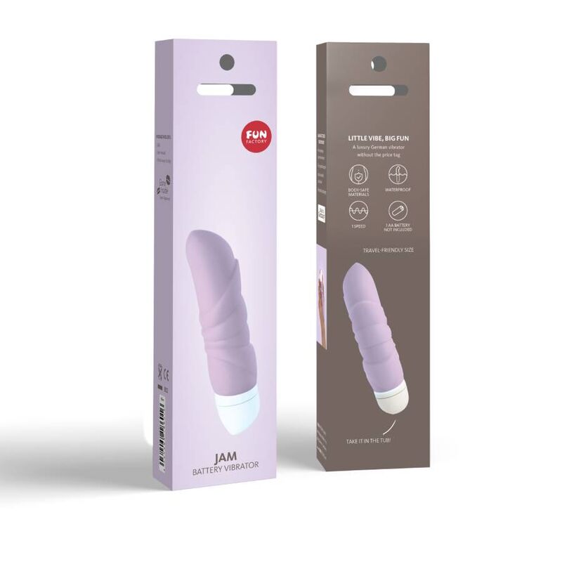 Comprar FUN FACTORY Jam Vibrador Lila – Diseño Compacto Para Placer Intenso-Noxtic