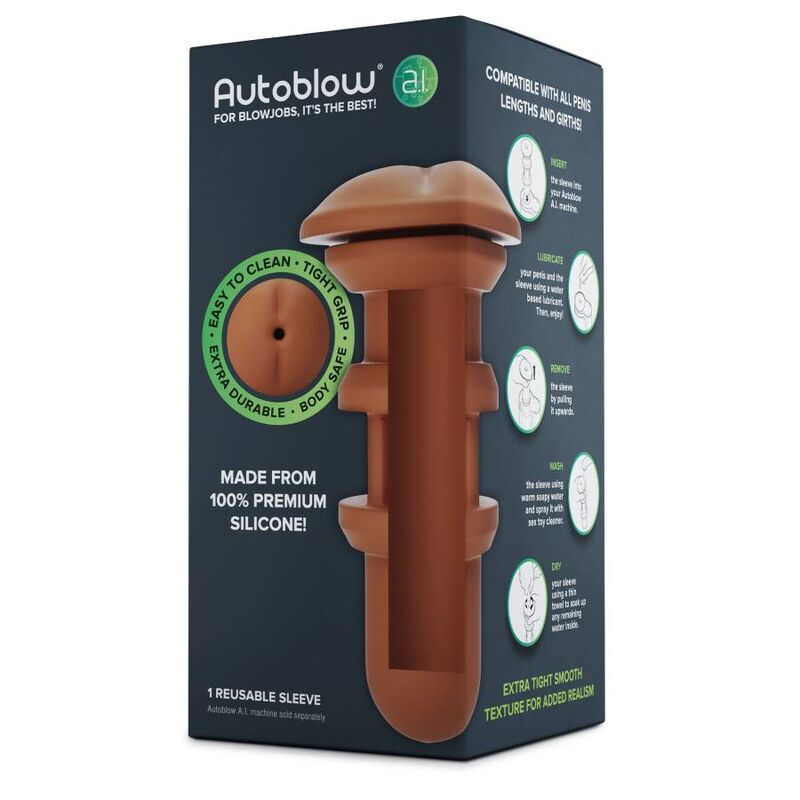 Comprar AUTOBLOW Manga Ano IA Marrón – Diseño Premium Para Exploración Confortable-Noxtic