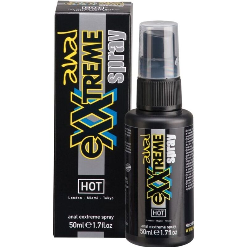 Comprar HOT Exxtreme Spray Anal 50ml – Fórmula Confortable Para Mejorar La Experiencia De Bienestar-Noxtic