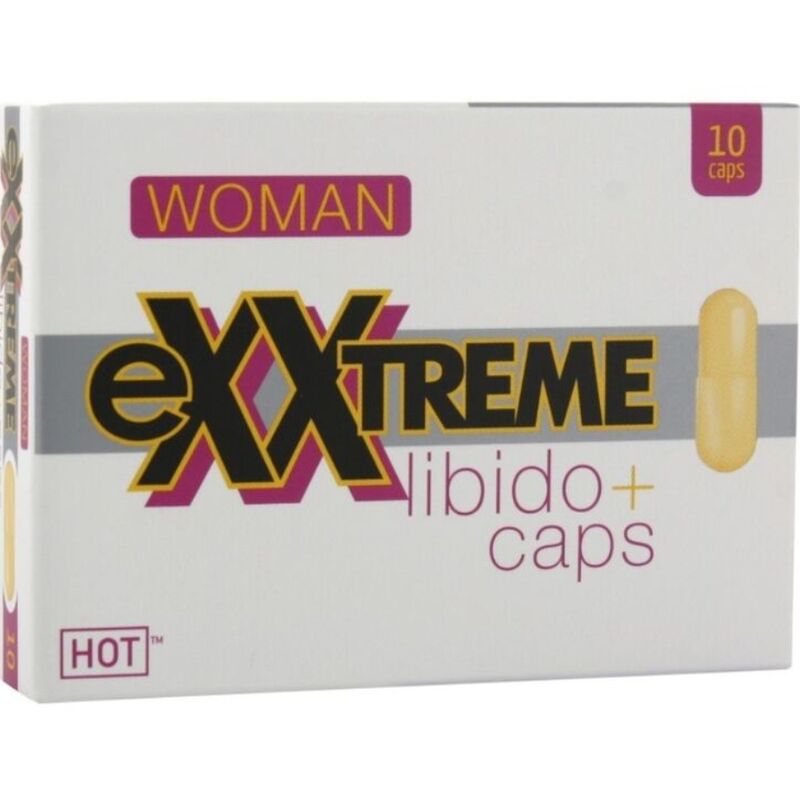 Comprar HOT Exxtreme Cápsulas Aumento Libido Mujer – Potenciador De Bienestar Sexual Para Mujeres-Noxtic