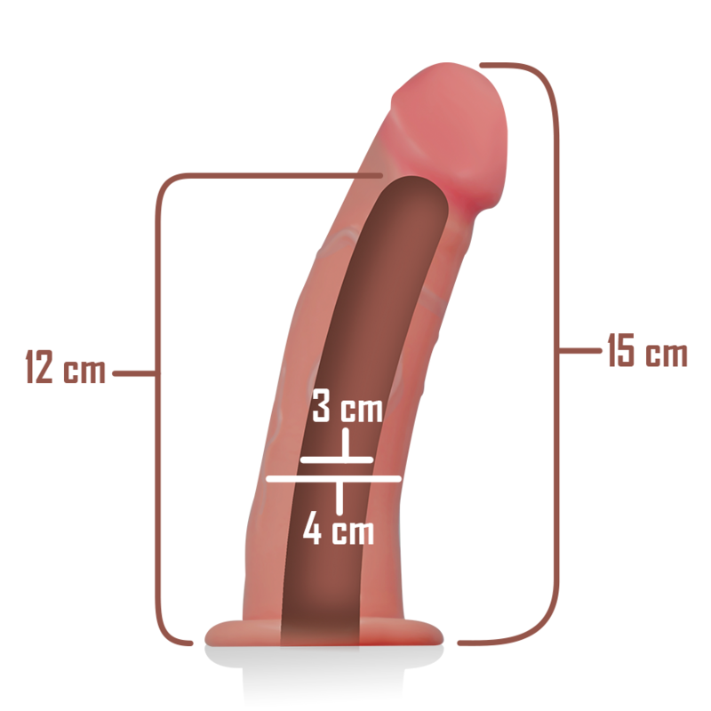 Comprar INTENSE Arnés Hueco Con Dildo 16 X 3 Cm – Juguete Erótico Con Diseño Innovador Para Placer Compartido-Noxtic
