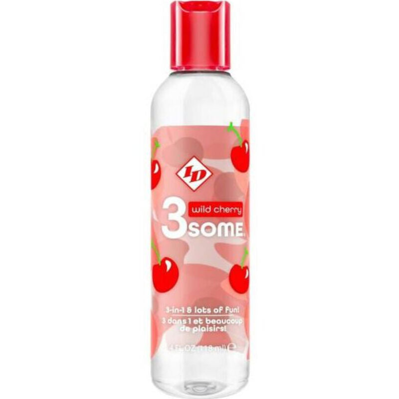 Comprar ID 3SOME Gel Comestible Cereza 4 FL OZ – Sabor Delicioso Para Momentos Divertidos-Noxtic