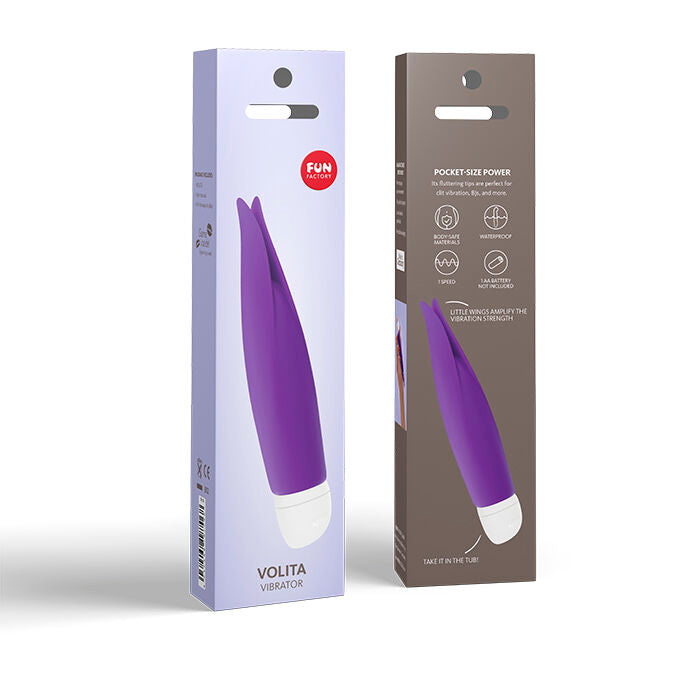 Comprar FUN FACTORY Volita Vibrador Estimulador Violeta – Diseño Compacto Para Experiencia Sensorial Única-Noxtic