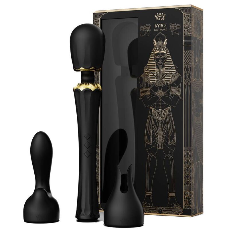 Comprar ZALO Kyro Wand Negro – Masajeador Con Diseño Elegante Para Bienestar Personal-Noxtic