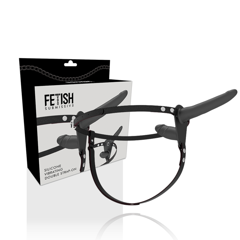 Comprar FETISH Arnés Doble Ajustable – Silicona Hipoalergénica Con Tacto Sedoso-Noxtic