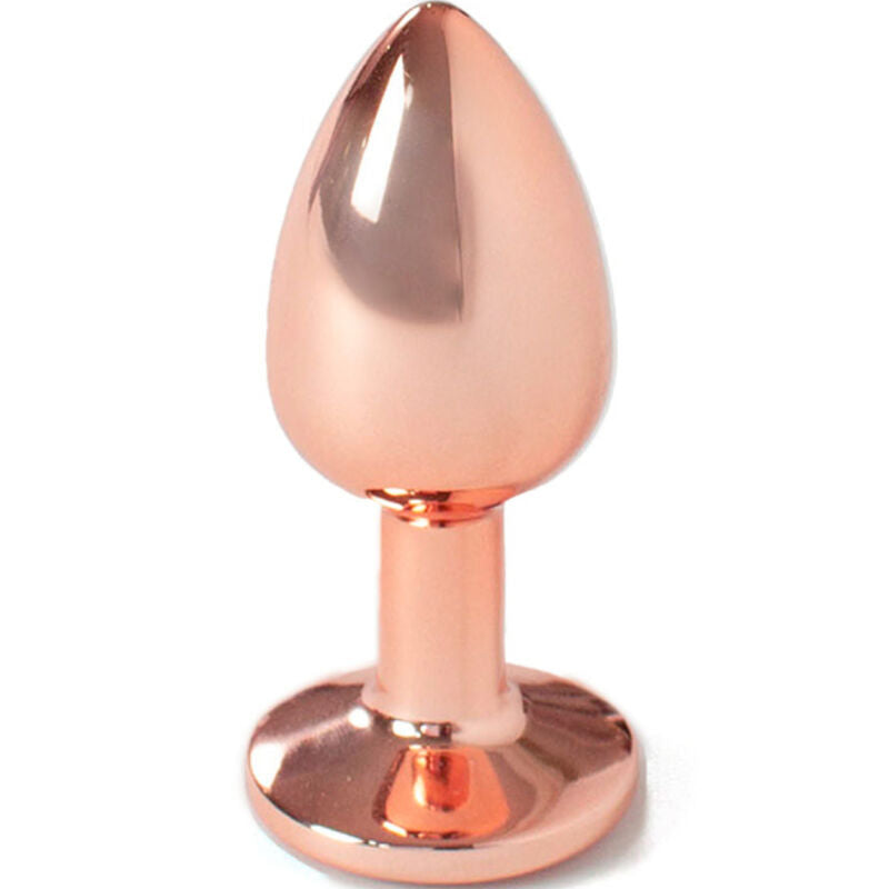 Comprar SECRETPLAY Metal Butt Plug Oro Rosa Talla S – Diseño Elegante Para Nueva Experiencia Sensorial-Noxtic