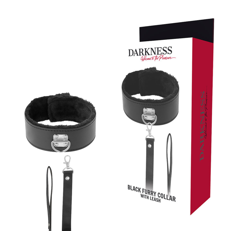 Comprar DARKNESS Collar Forrado Con Cadena Titanium – Diseño Confortable Para Exploración Sensual-Noxtic