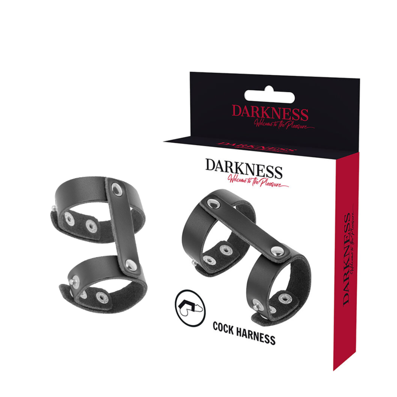 Comprar DARKNESS Anillo Ajustable De Cuero – Diseño Elegante Para Comodidad Y Estilo-Noxtic