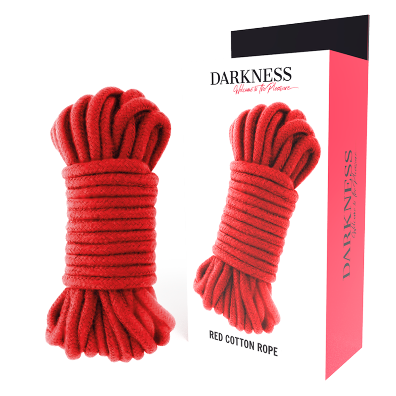 Comprar DARKNESS Cuerda Japonesa 20 M Rojo – Ideal Para Juegos De Bondage Con Confianza Y Estilo-Noxtic