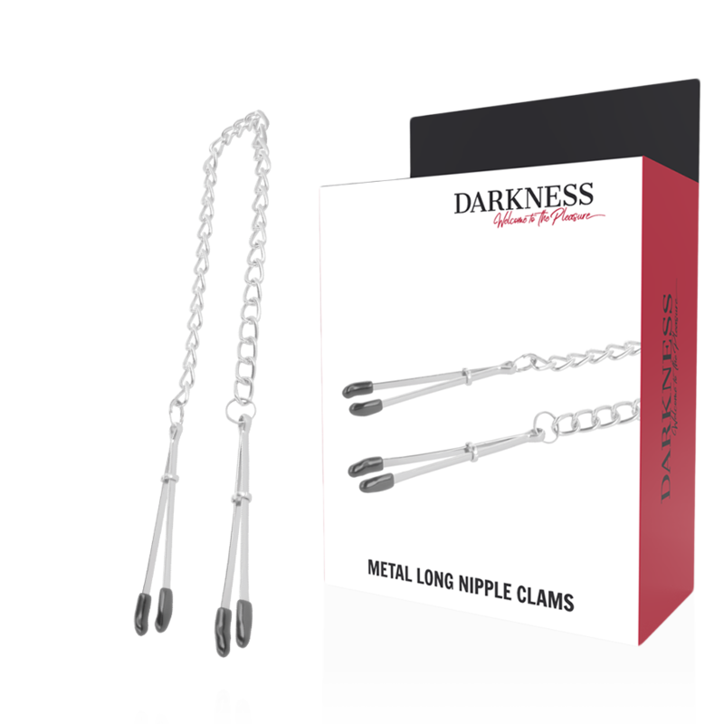 Comprar DARKNESS Pinzas Ajustables Para Pezones Metal – Juguete Erótico Unisex Con Diseño Innovador Para Placer Sensorial-Noxtic