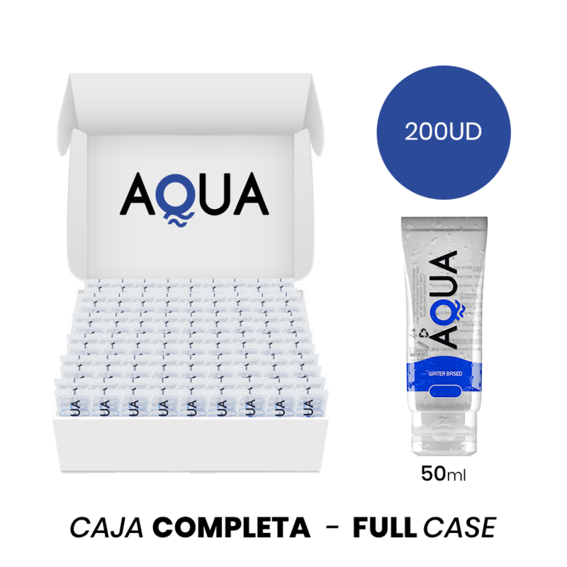 Comprar Aqua Quality Lubricante Base De Agua 50 Ml – Fórmula Hipoalergénica Para Bienestar Sexual-Noxtic