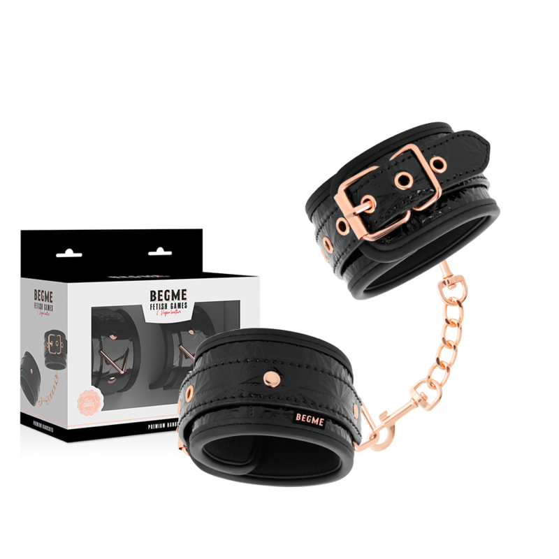 Comprar BEGME Black Edition Esposas Para Manos – Diseño Confortable Con Forro De Neopreno-Noxtic