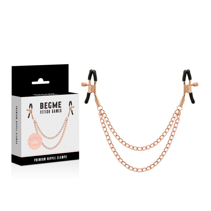 Comprar BEGME Black Edition Pinzas Pezones – Accesorio Elegante Para Experiencias Sensuales-Noxtic