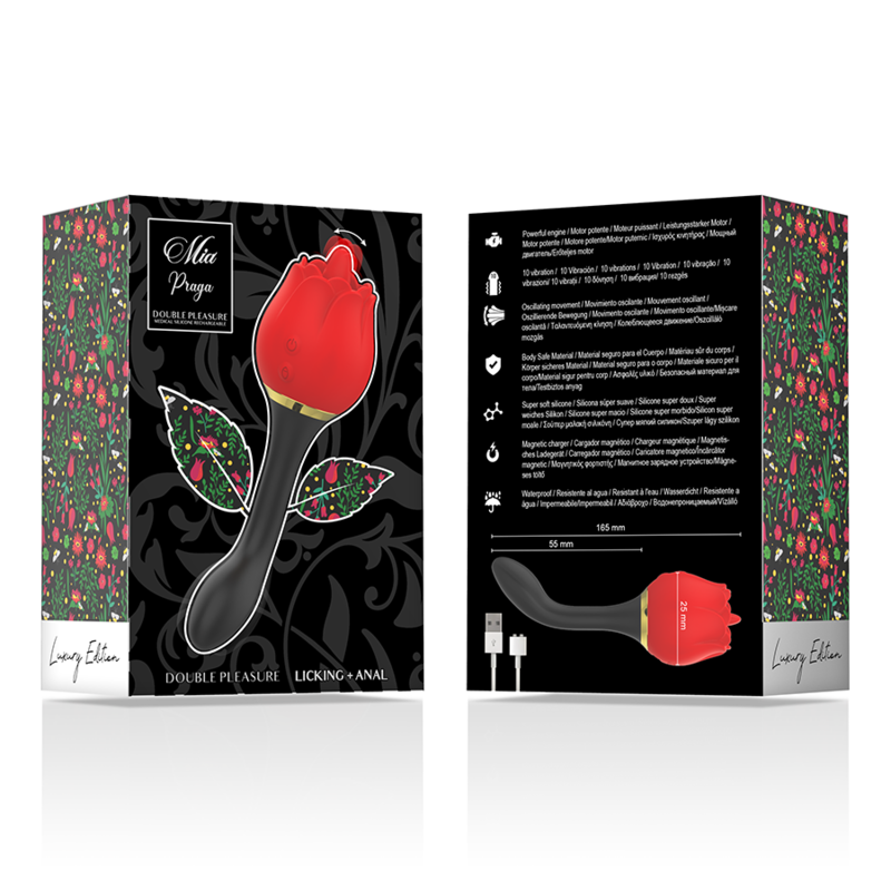 Comprar Rosa MIA Praga – Double Pleasure Clítoris y Anal Noxtic-MIA-Noxtic