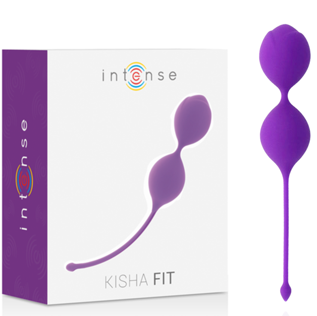 Comprar INTENSE Kisha Fit Silicone Lila – Bolas De Kegel Para Fortalecer El Suelo Pélvico-Noxtic