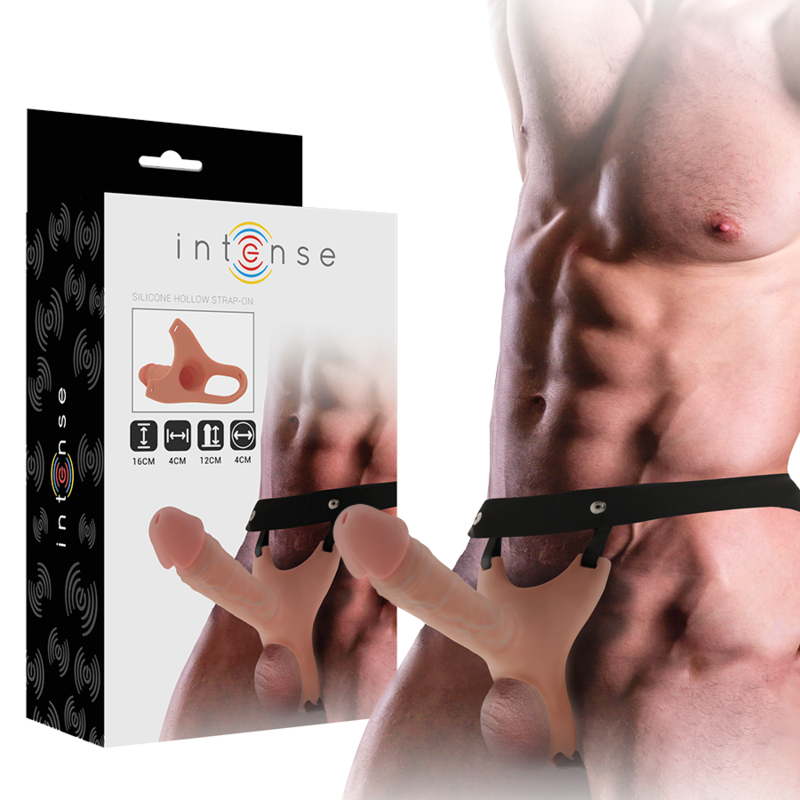 Comprar INTENSE Arnés Hueco Con Dildo De Silicona – Diseño Ergonómico Para Placer Confortable-Noxtic