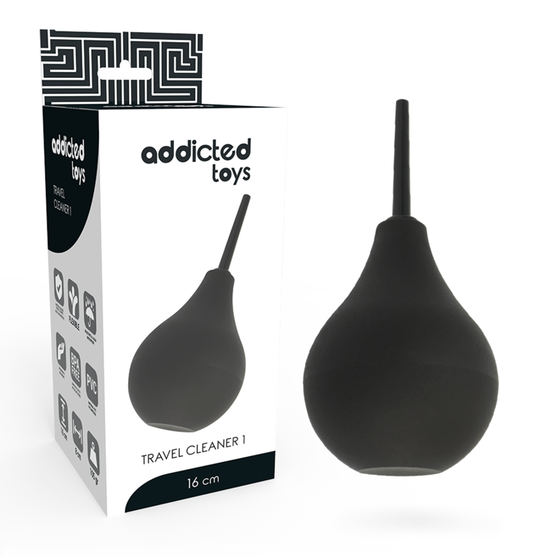 Comprar ADDICTED TOYS Limpiador Anal Negro – Diseño Elegante Para Exploración Segura-Noxtic