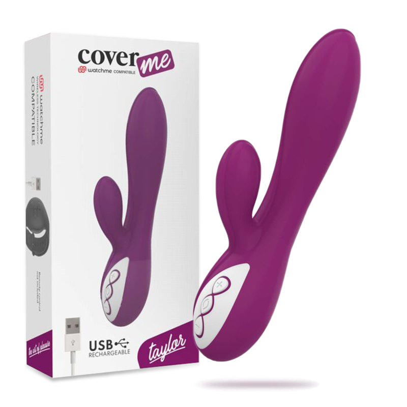 Comprar COVERME Taylor Vibrador – Estimulador Flexible Con Tacto Sedoso Y 12 Programas De Vibración-Noxtic