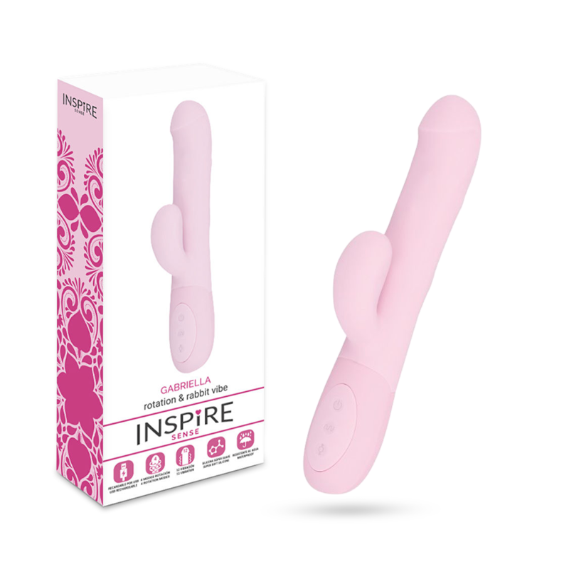 Comprar Inspire Sense Gabriella Vibrador Rosa – Diseño Elegante Con Silicona Hipoalergénica-Noxtic