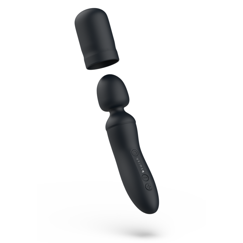 Comprar B SWISH Bthrilled Vibrador Wand Premium Negro – Diseño Elegante Con Funcionalidad Recargable-Noxtic