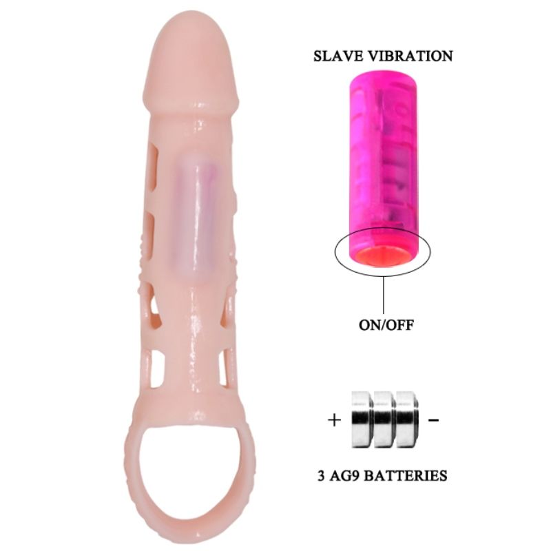 Comprar PRETTY LOVE Harrison Funda Extensora Con Vibración – Aumento De Grosor Y Longitud Para Placer Intenso-Noxtic