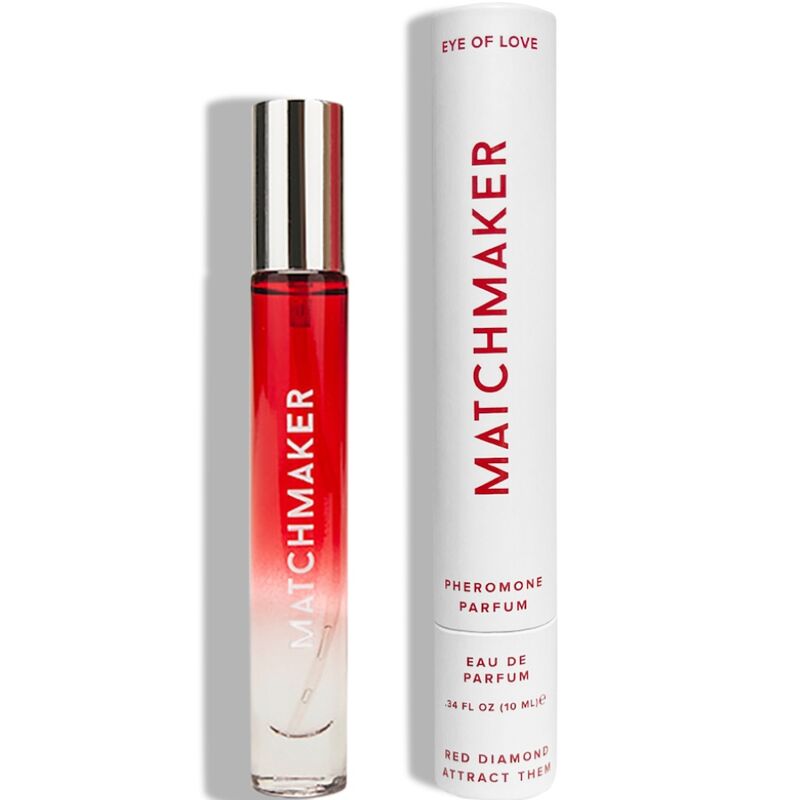 Comprar EYE OF LOVE Matchmaker Red Diamond Perfume 10 ML – Fragancia De Feromonas Para Conexiones Especiales-Noxtic