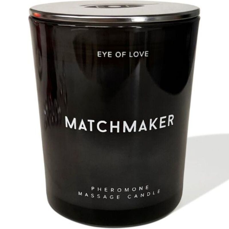 Comprar EYE OF LOVE Matchmaker Black Diamond Vela De Masaje Para Él 150 Ml – Vela Con Feromonas Para Una Experiencia Sensorial Única-Noxtic