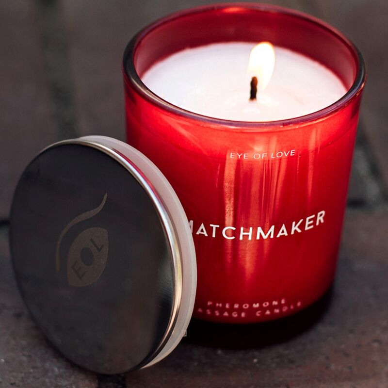 Comprar EYE OF LOVE Matchmaker Red Diamond – Vela De Masaje Aromática Para Experiencia Sensorial Elegante-Noxtic