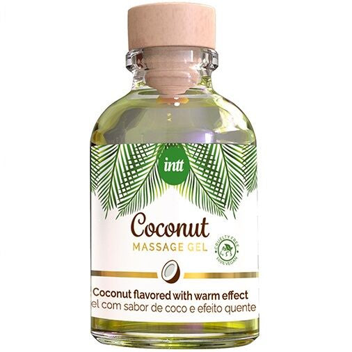 Comprar INTT Gel De Masaje Vegano Sabor Coco – Efecto Calor Para Intensificar Sensaciones-Noxtic