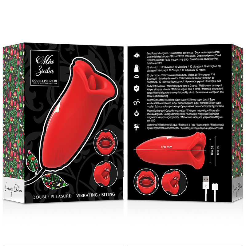 Comprar MIA Sicilia Doble Placer – Juguete Erótico Con Diseño Innovador Para Bienestar Sexual-Noxtic