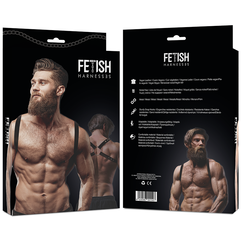 Comprar Fetish Arnés Ecopiel Espalda Hombre – Diseño Ergonómico Para Comodidad Y Estilo-Noxtic