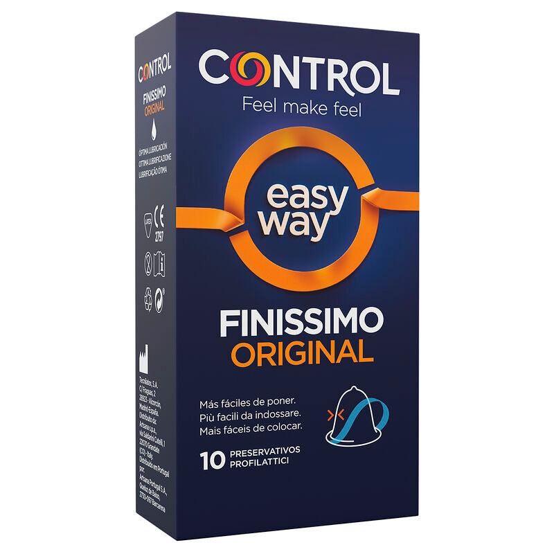 Comprar CONTROL Adapta Easy Way Finissimo 10 Unidades – Preservativos Cómodos Para Una Experiencia Segura Y Sensible-Noxtic
