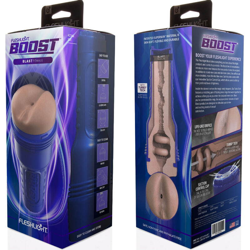 Comprar FLESHLIGHT BOOST BLAST LM FLESH RP – Diseño Ergonómico Para Una Experiencia Realista De Placer-Noxtic
