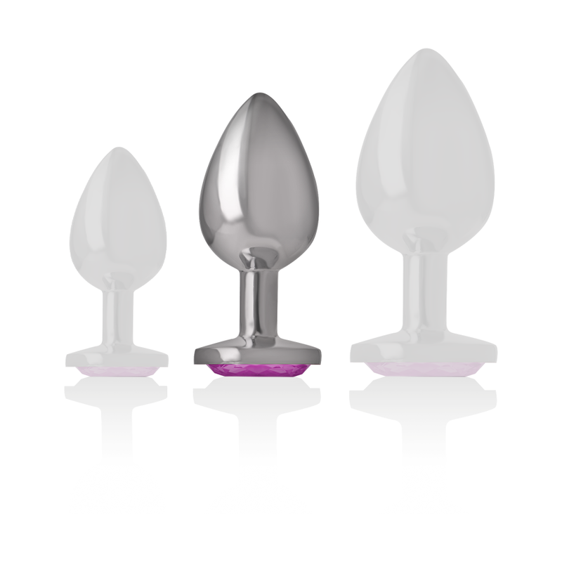 Comprar INTENSE Plug Anal Metal Aluminio Corazón Rosa Talla M – Diseño Elegante Para Una Experiencia Sensorial Única-Noxtic