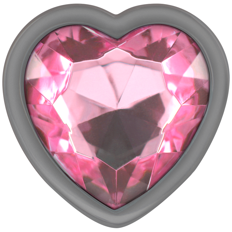 Comprar INTENSE Plug Anal Metal Aluminio Corazón Rosa Talla M – Diseño Elegante Para Una Experiencia Sensorial Única-Noxtic