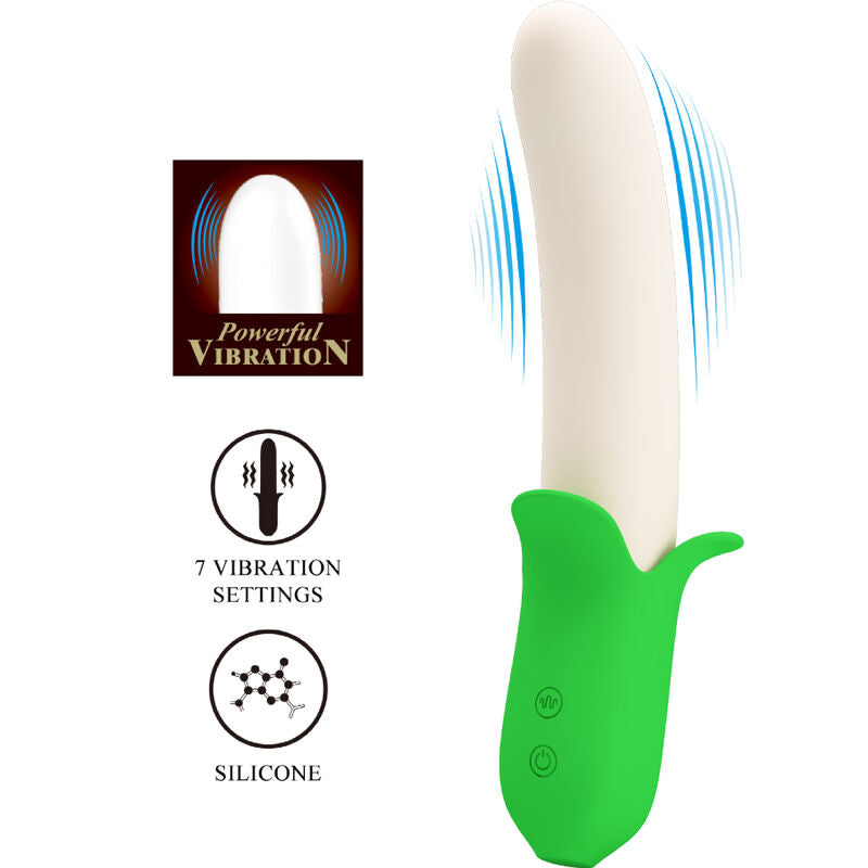 Comprar Pretty Love Banana Knight – Vibrador De Silicona Con Siete Modos De Vibración-Noxtic