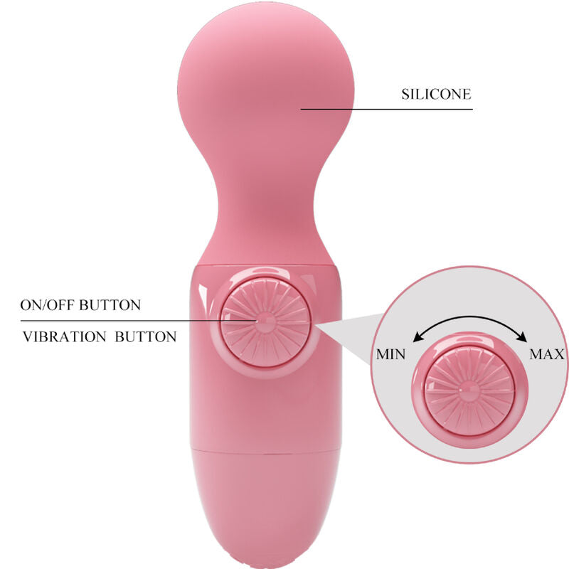 Comprar Pretty Love Mini Masajeador Personal Rosa – Diseño Compacto Con Potente Vibración-Noxtic