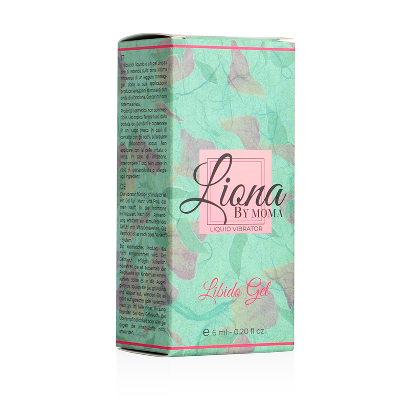 Comprar Liona By Moma Gel Vibrador Líquido Libido 6 Ml – Estimulante Respetuoso Con La Piel Para Sensaciones Únicas-Noxtic