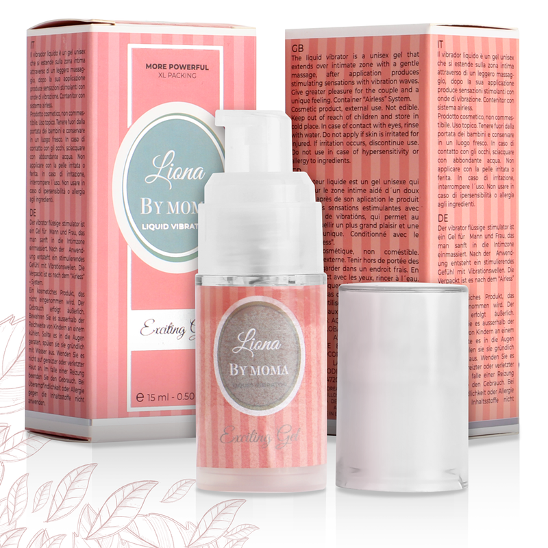 Comprar Liona By Moma Gel Vibrador Líquido Exciting Gel 15 Ml – Fórmula Suave Para Placer Sensorial-Noxtic