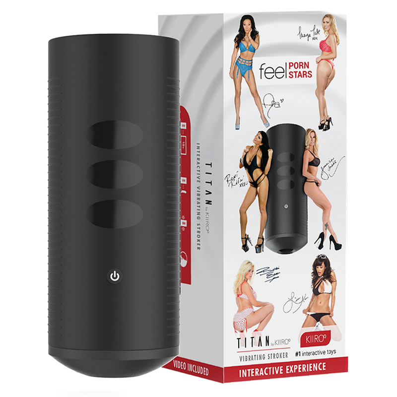 Comprar KIIROO Titan Experience – Masturbador Tecnológico Con Diseño Interactivo Y Vibración Sensible-Noxtic