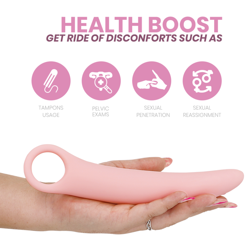 Comprar INTIMICHIC Set 5 Piezas Dilatador Silicona – Diseño Elegante Para Reconectar Con Tu Cuerpo-Noxtic