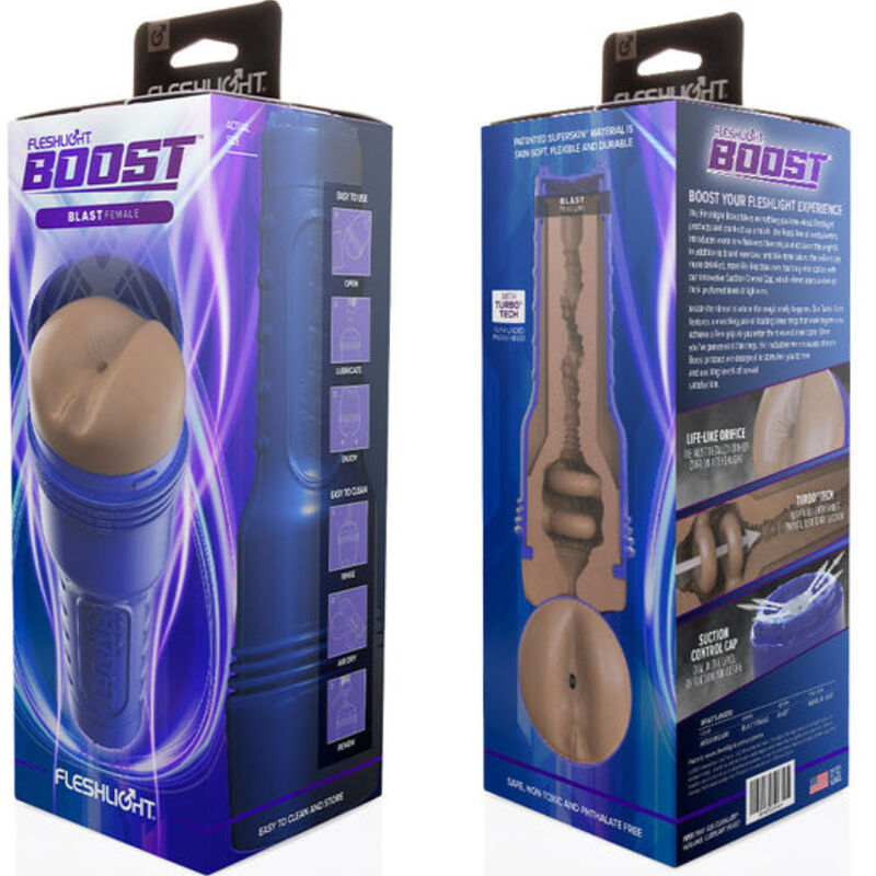 Comprar FLESHLIGHT Boost – Masturbador Con Diseño Innovador Para Placer Óptimo-Noxtic