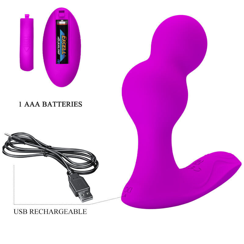 Comprar Pretty Love Terrance – Masajeador Vibrador Ergonómico Con Control Remoto-Noxtic
