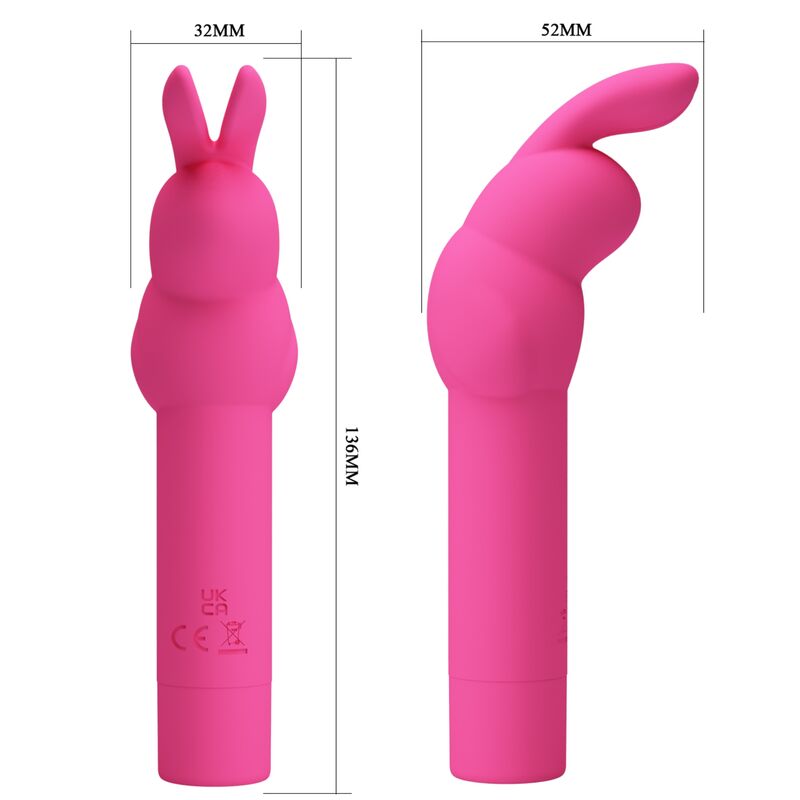 Comprar Pretty Love Gerardo Vibrador De Silicona Fucsia – Diseño Ergonómico Con Material Hipoalergénico-Noxtic