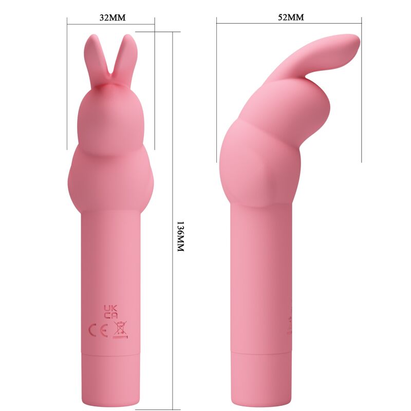 Comprar PRETTY LOVE Gerardo Vibrador Rosa – Silicona Médica Con 10 Modos De Vibración-Noxtic
