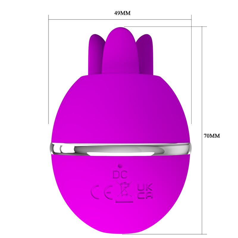 Comprar Pretty Love Gemini Ball – Vibrador De Silicona Con Función De Pulsación Innovadora-Noxtic