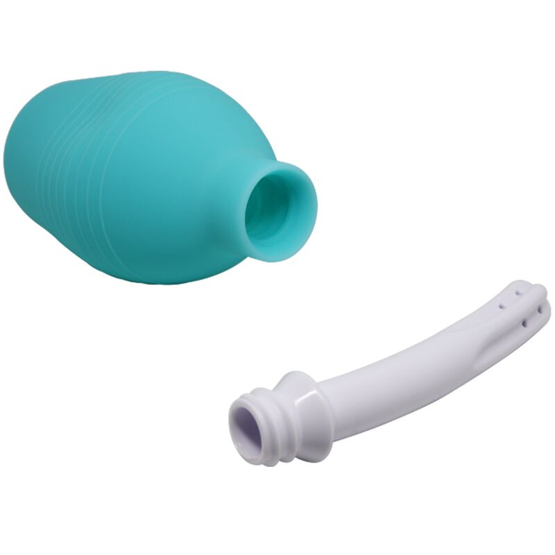 Comprar MR PLAY Pera Anal Ducha De Goma Azul – Diseño Elegante Para Experiencia De Bienestar-Noxtic